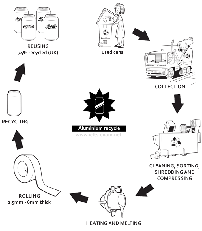  aluminium cans are processed